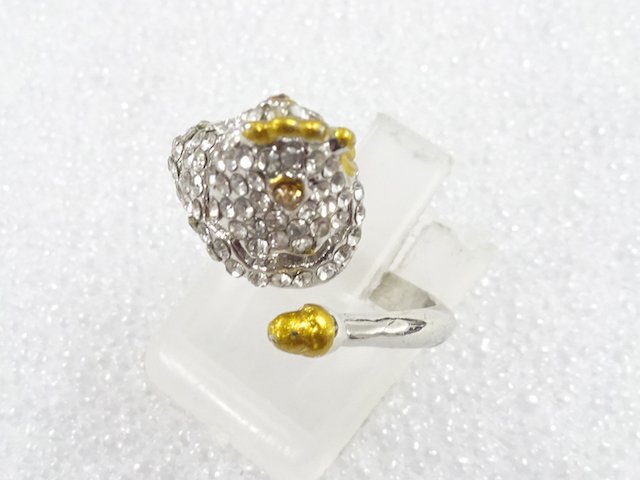 CRYSTAL FASHION RING / JP SIZE 11.5